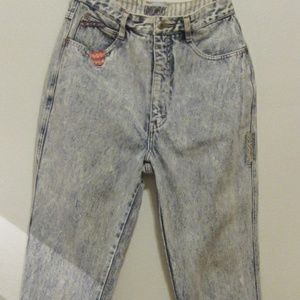 Vintage 80's Union Bay Jeans Acid Washed 28